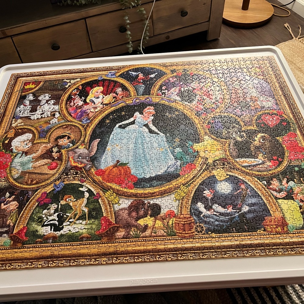 Disney Princess Puzzle with Cinderella and Friends